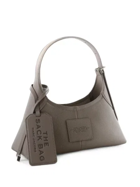 Cu centură curea Marc Jacobs din piele gri