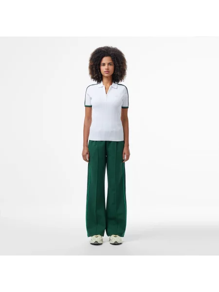 Поло Lacoste белое