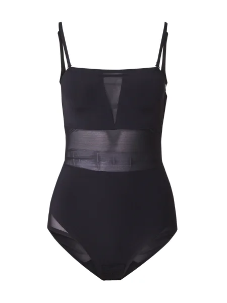 MAGIC Bodyfashion Jednodielne plavky Sheer & Sexy Body čierna