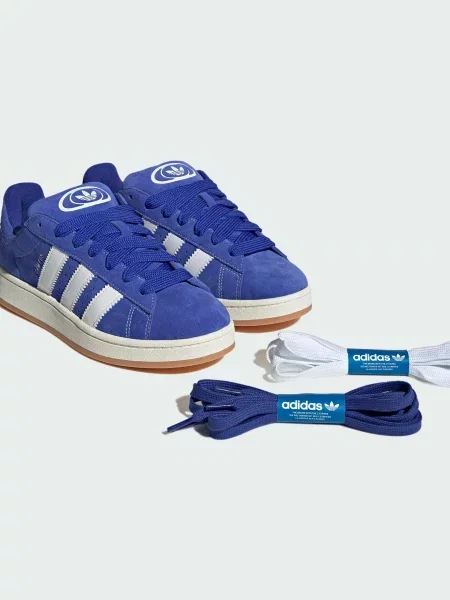 Шкіряні Кеди низькі adidas Campus синій