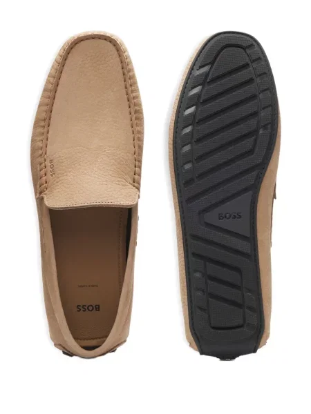 Pantofi loafer Boss din piele