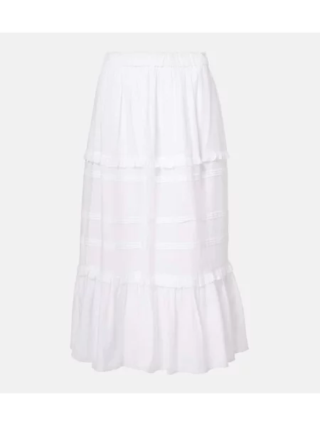 Fusta maxi Marant Etoile alb