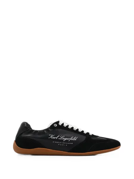 Sneakerși Karl Lagerfeld cu imagine negru