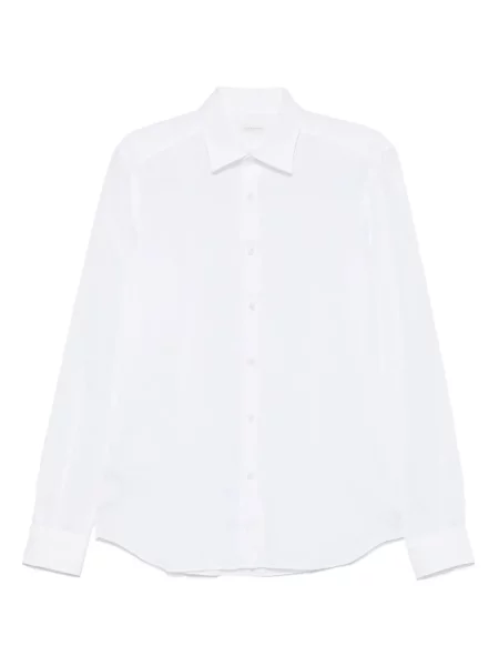 Cămașă Glanshirt de in alb