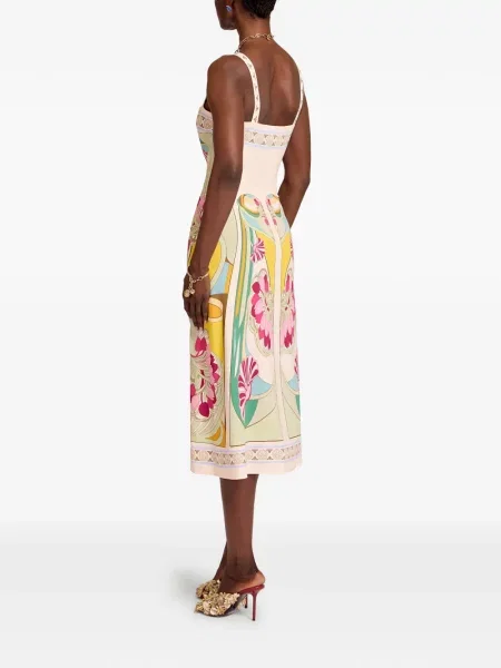 Sukienka La Doublej garniturowa