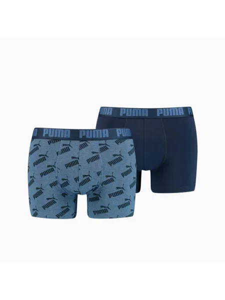 Bokserki Puma AOP BOXER niebieskie