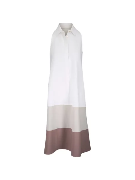 Rochie midi Antonelli de costum alb