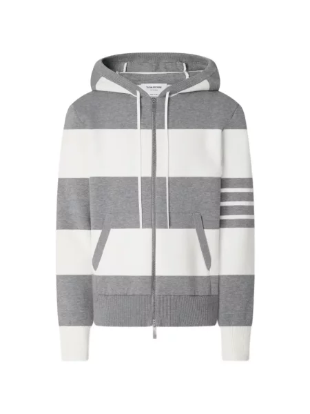Hanorac cu glugă Thom Browne gri