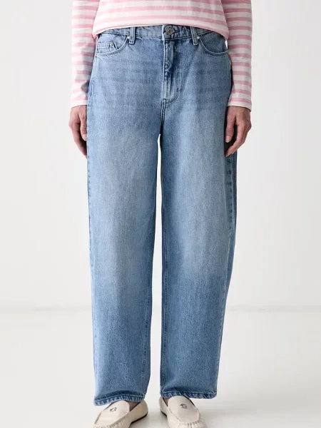 Karl Lagerfeld blugi slouchy pentru femei albastru