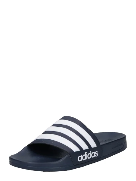 ADIDAS SPORTSWEAR Nizki natikači Adilette temno modra bela
