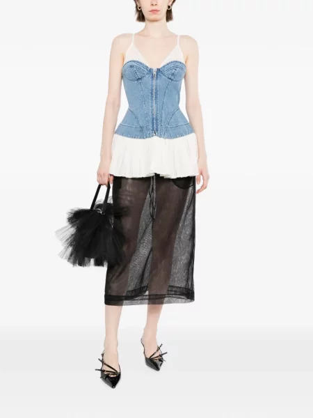 Top Fetico negru