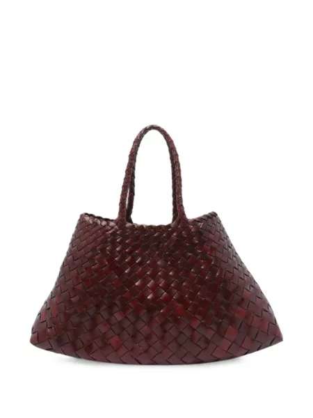 Geantă shopper Dragon Diffusion din piele roșu