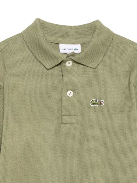 Koszulka polo dziecięca Lacoste zielona