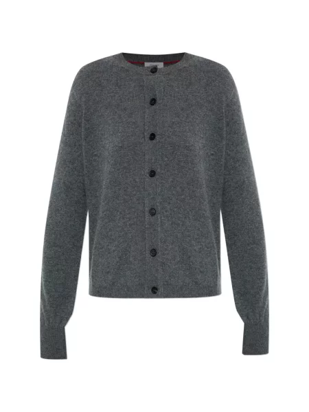 Cardigan Ferragamo din cașmir gri