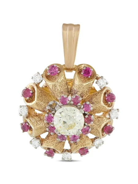 Diamant pandantiv Lb Exclusive auriu