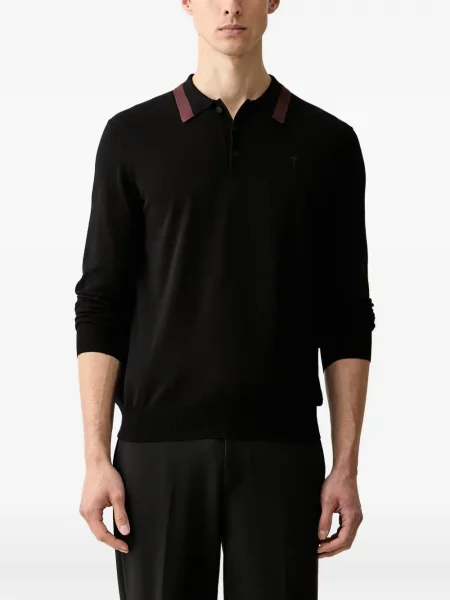 Gulerat tricou polo Trussardi negru