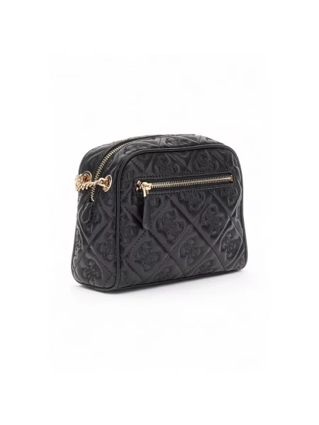 Torebka crossbody Guess z logo czarna