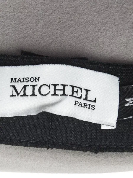 Pălărie Maison Michel din fetru gri
