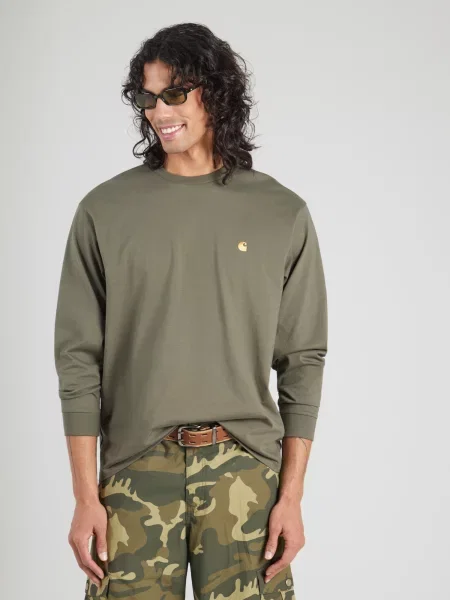 Carhartt WIP Tričko Chase' zelená