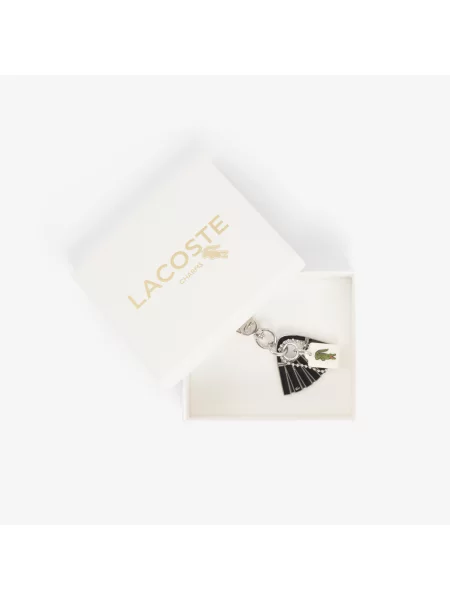 Zawieszka Lacoste biała