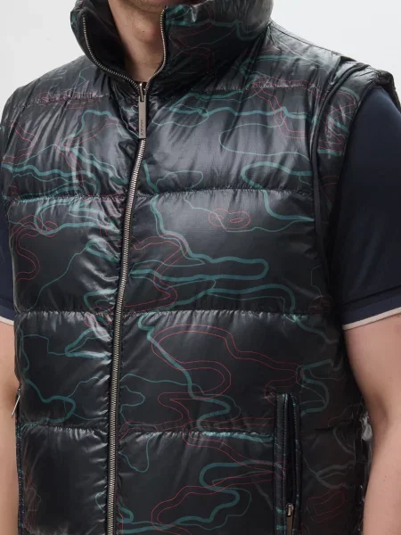 Пуховик After Label черный