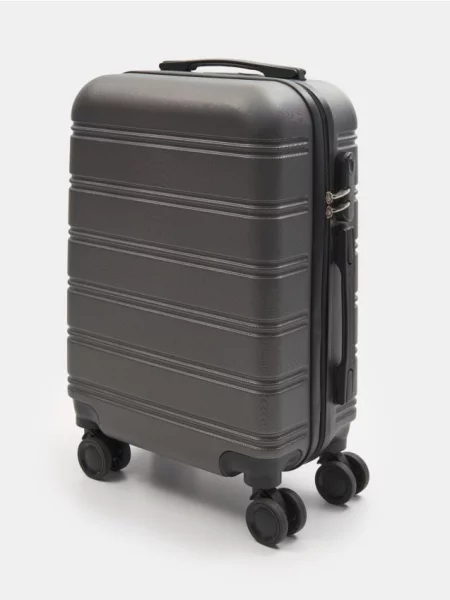 Sinsay Walizka na obrotowych kółkach szary