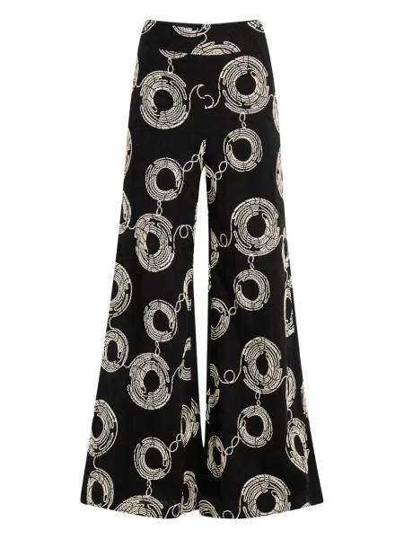 Haftowane spodnie Jbq czarne