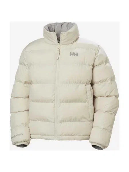 Kurtka Helly Hansen Yu 23 dwustronna puchowa kremowo-biała szara S biała