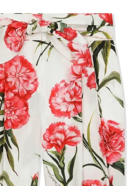 Pantaloni copii Dolce & Gabbana alb