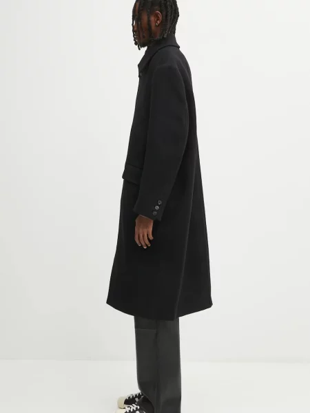 Ader Error palton de lână COAT negru