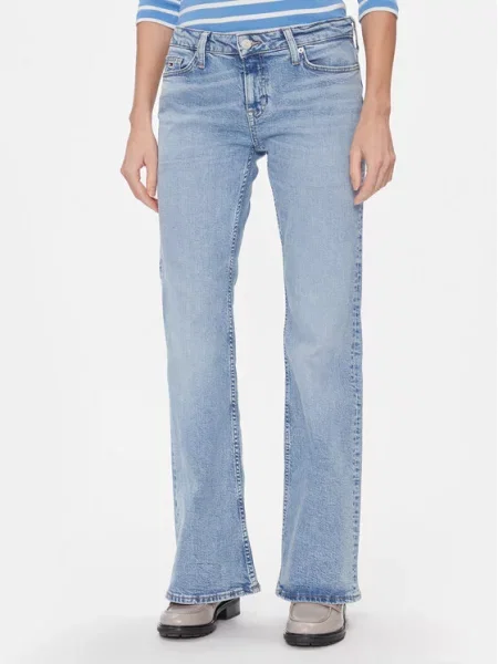 Tommy Jeans Jeansy Sophie Flare Fit modrá