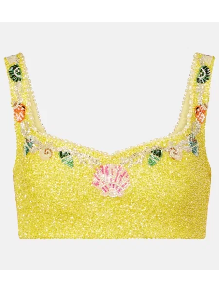 Cropp top Clio Peppiatt galben