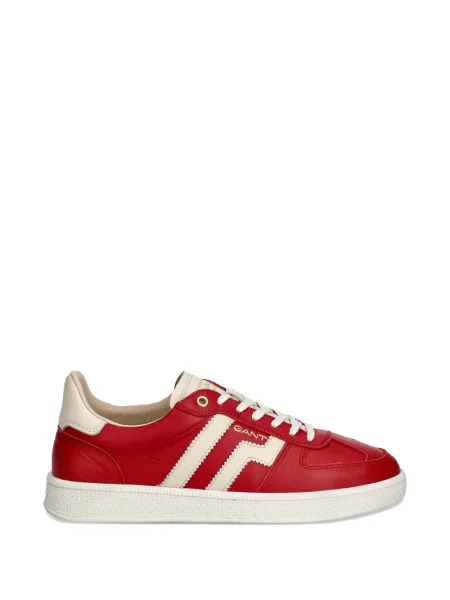 Sneakerși Gant din piele roșu