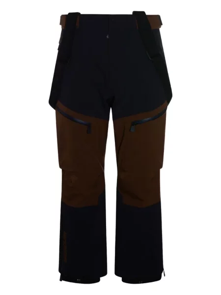 Hlače Moncler Grenoble smeđa