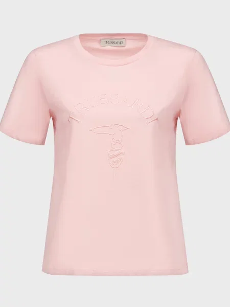 Футболка Trussardi розовая