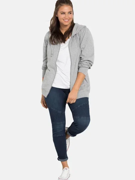 SHEEGO Jeans închis albastru