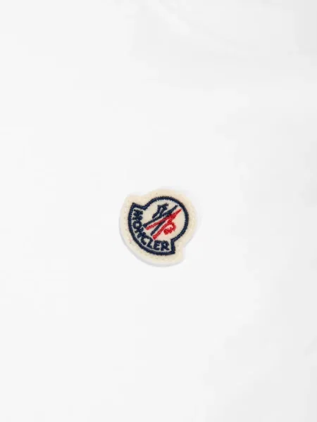 Koszulka dziecięca Moncler Enfant biała