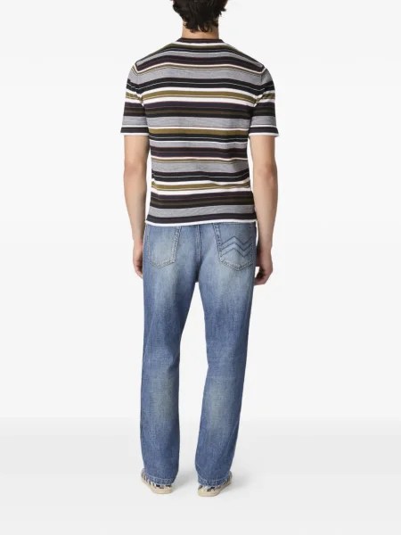 Tricou Missoni cu dungi gri