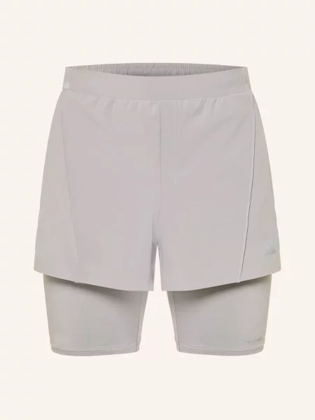 Adidas Tréninkové Šortky 2 V 1 Adidas X Entire Studios šedá