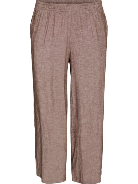 Zizzi Pantaloni amestecat maro