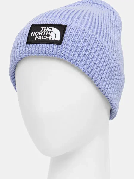 Čiapka The North Face TNF Logo Box modrá