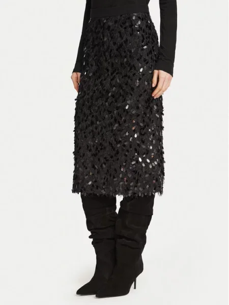 Marella Fustă midi negru