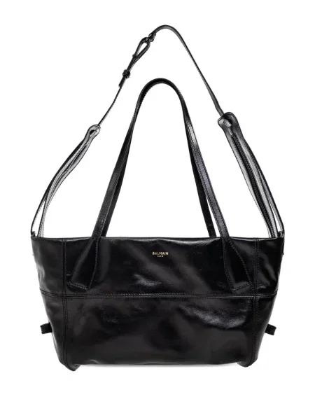 Torba Balmain s printom crna