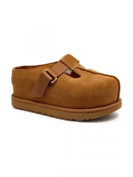 UGG Mules încălțăminte Goldenstar Hi | piele întoarsă maro