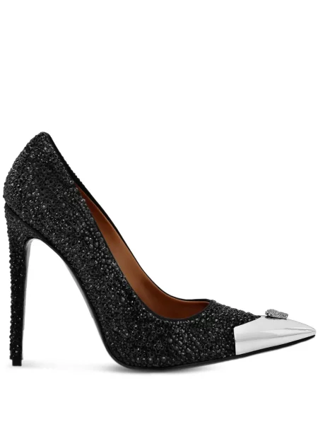 Pantofi cu toc Philipp Plein negru