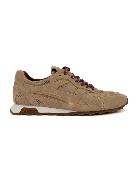 Sneakersy Ash skórzane brązowe