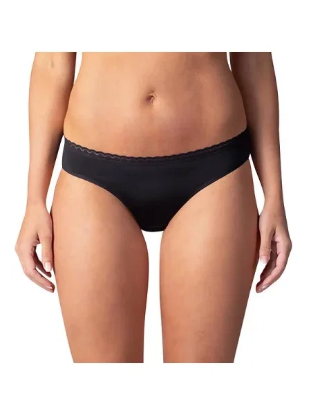 Chiloți Bellinda din dantelă negru