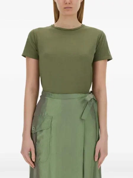 Tricou Aspesi cu decolteu rotund verde