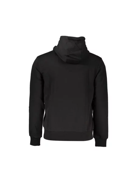 Bluza z kapturem Cavalli Class z kapturem czarna