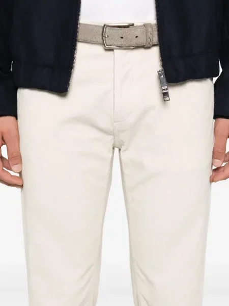 Pantaloni Dondup din țesătură twill